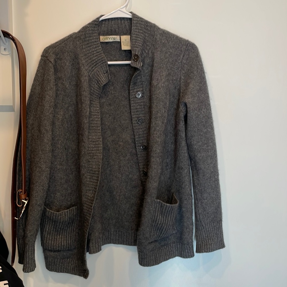 Cashmere 100% Orvis Cardigan